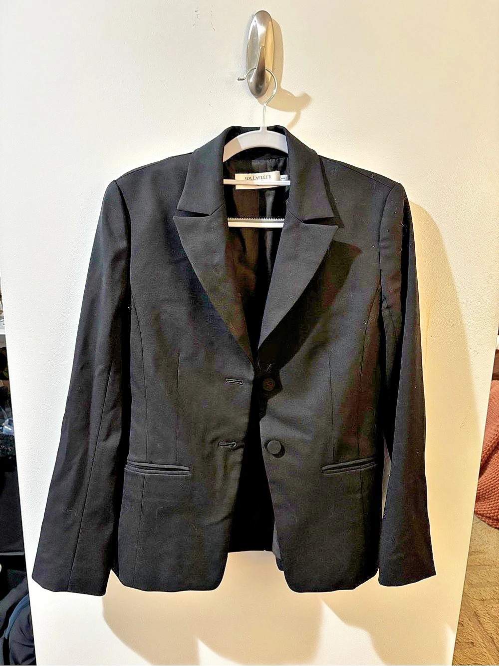 MM LaFleur The Bennett Jacket - Italian Wool Twill - Black